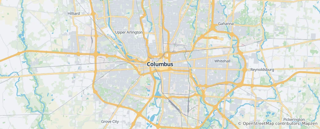 Térkép: Columbus