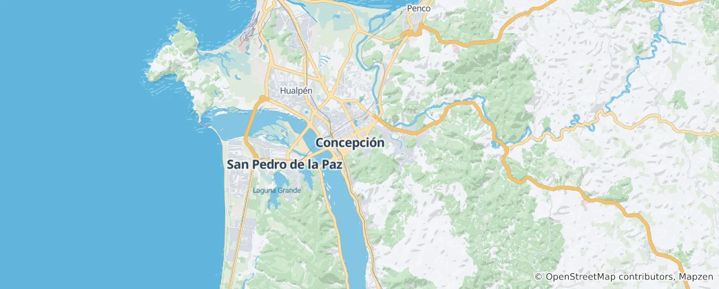 Térkép: Concepción