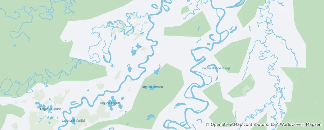 Mapa Concesión para Conservación Amazon Rainforest