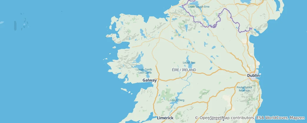 Mapa Connacht