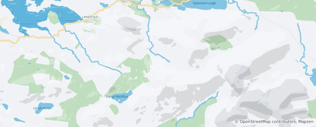 Mappa di Parco nazionale di Connemara