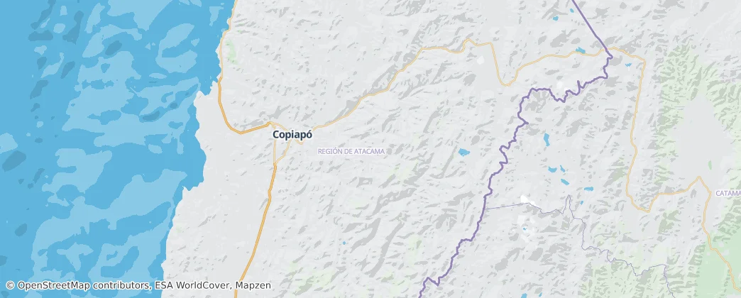 Copiapó — 地图
