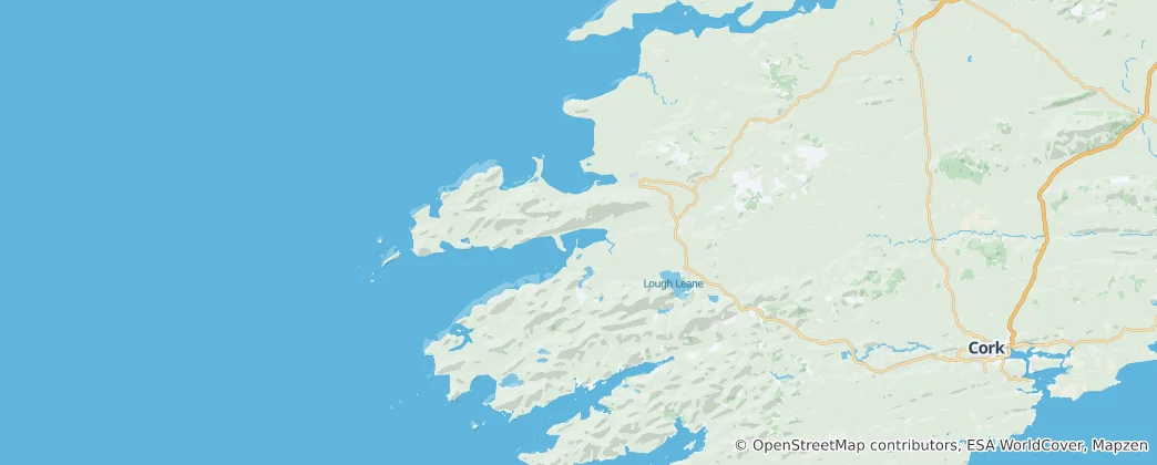 Map of County Kerry