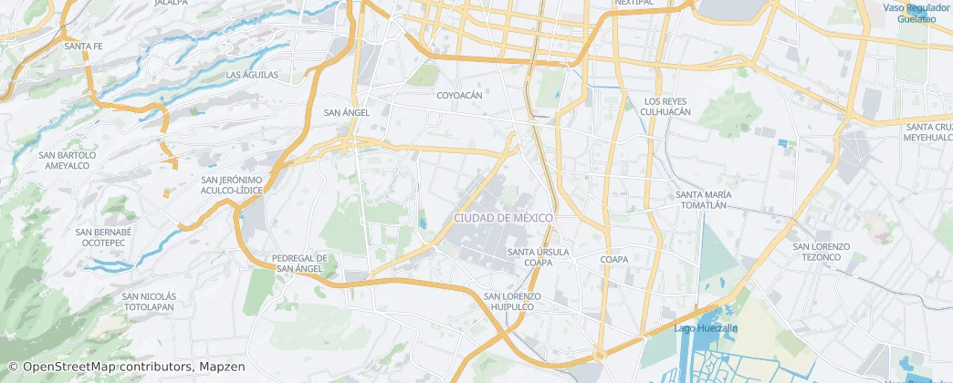Coyoacán – Mapa