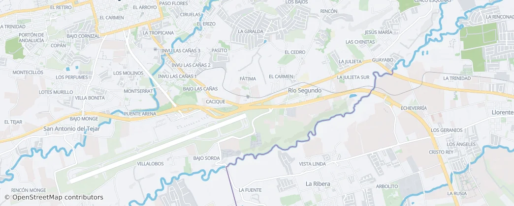 Río Segundo 지도