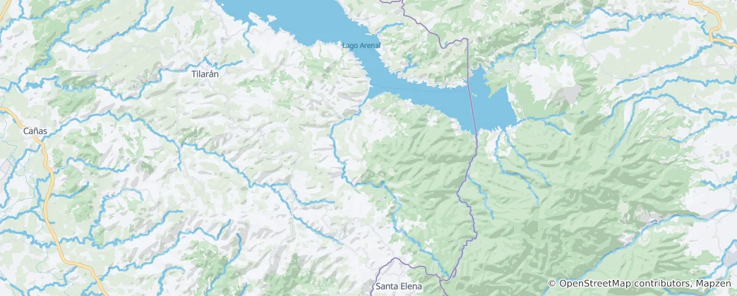 Map of Tronadora