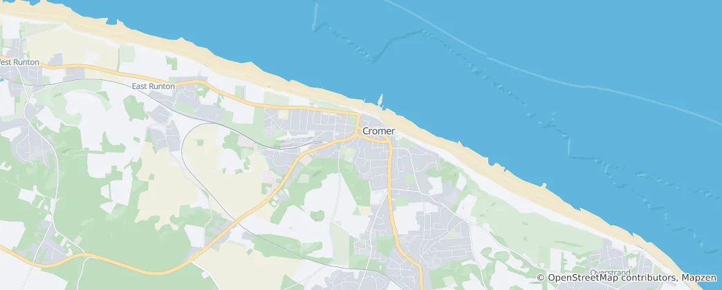 Map of Cromer