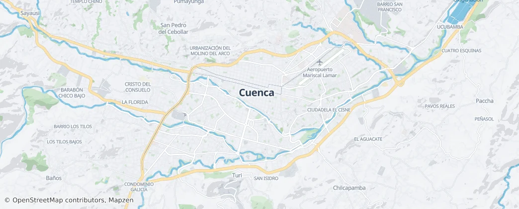 Cuenca — Mappa