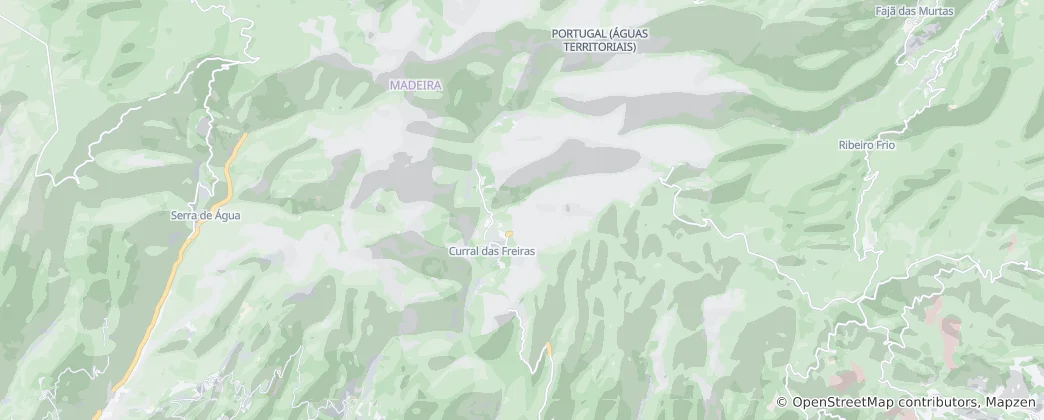 Mapa Curral das Freiras