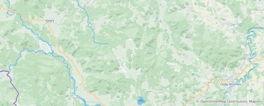 Map of Boletice