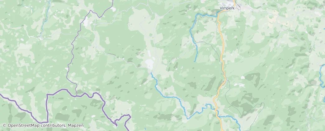 Borová Lada — Map