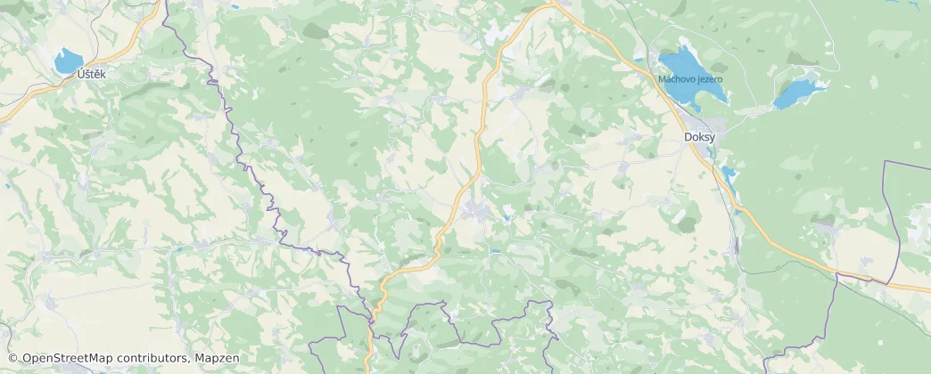 Dubá — карта
