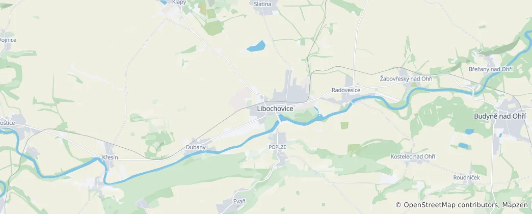 Térkép: Libochovice