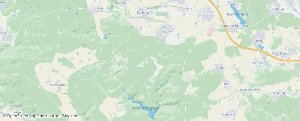 LZny — Mapa