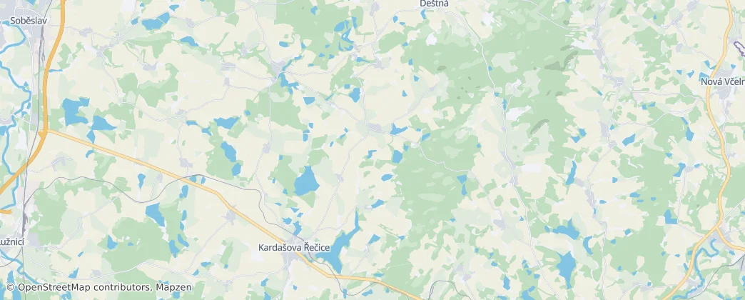 Pluhův Žďár — Map