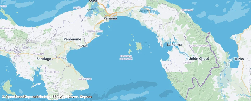 Gulf of Panama — 지도
