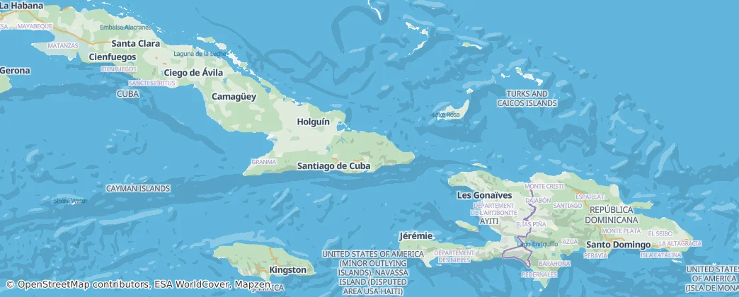 Greater Antilles — 지도