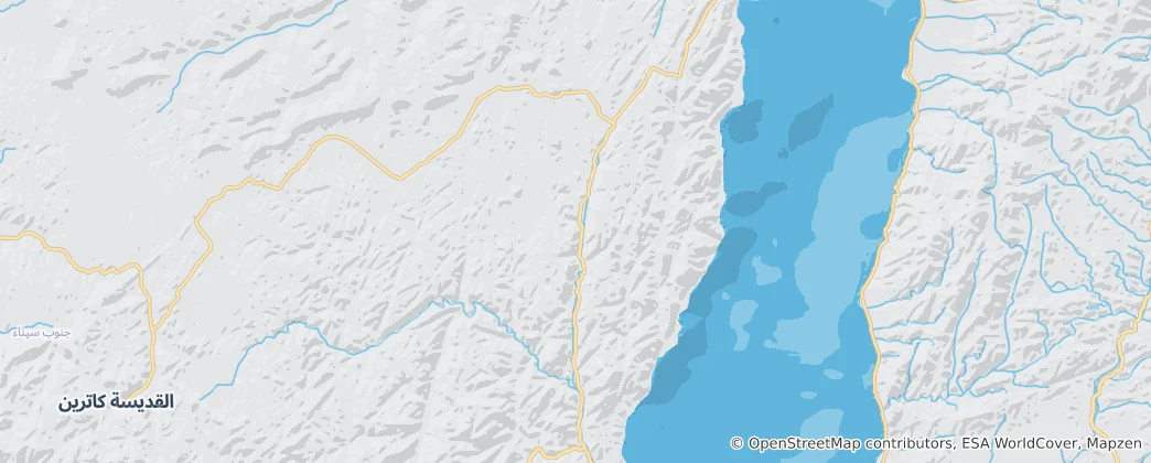 Map of Dahab