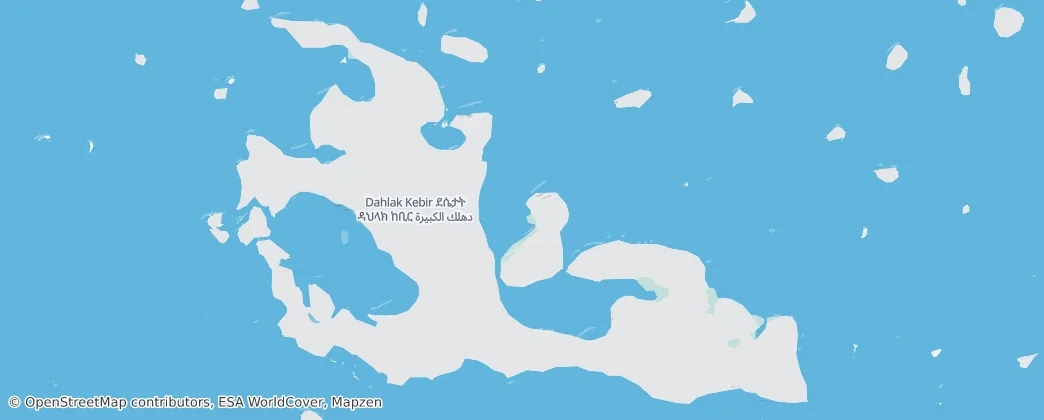 Dahlak Kebir — Map