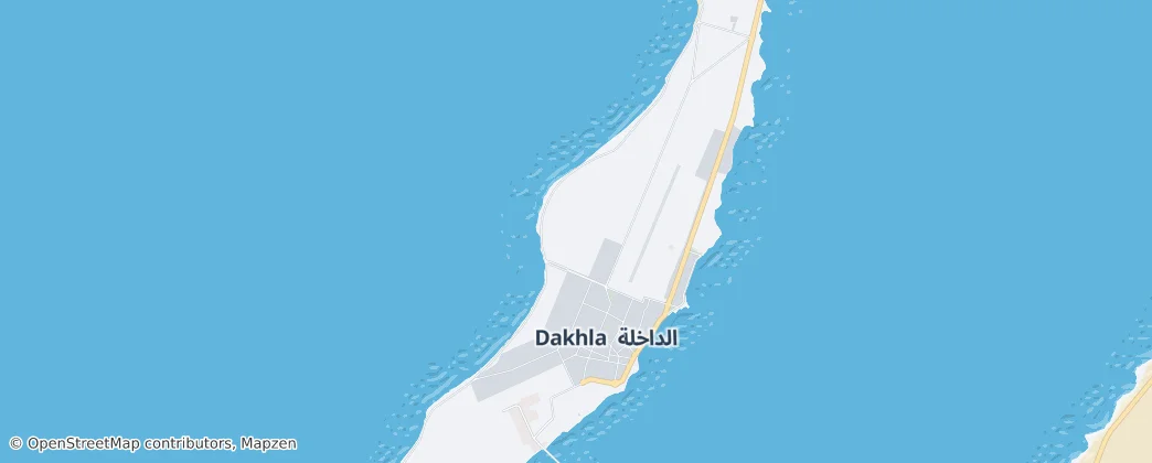 Dakhla — Mappa