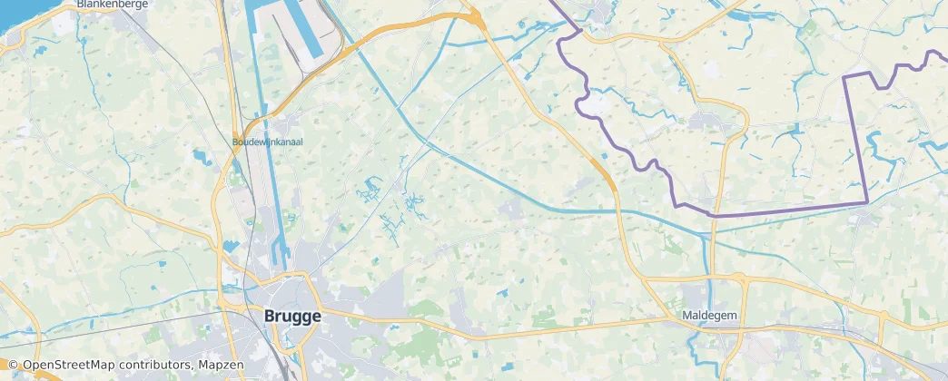 Damme — Map