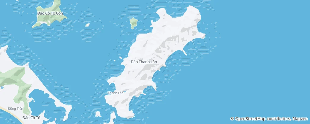 Đảo Thanh Lân Haritası