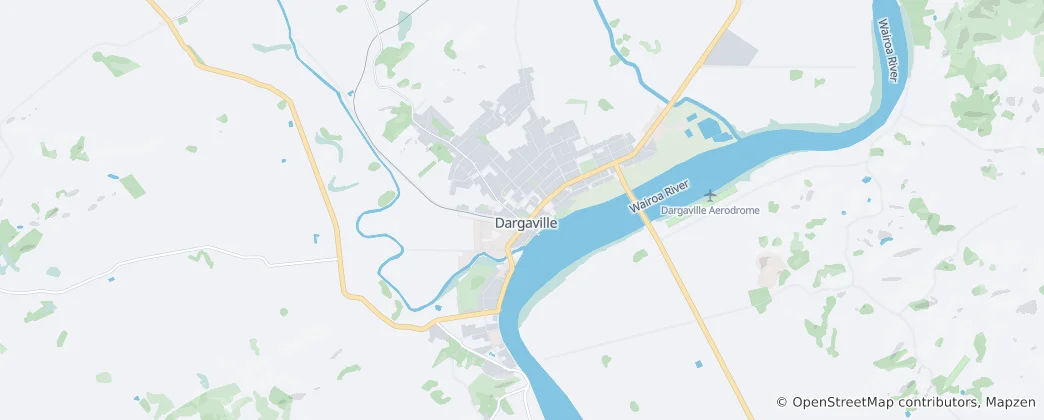 Mapa Dargaville Ward