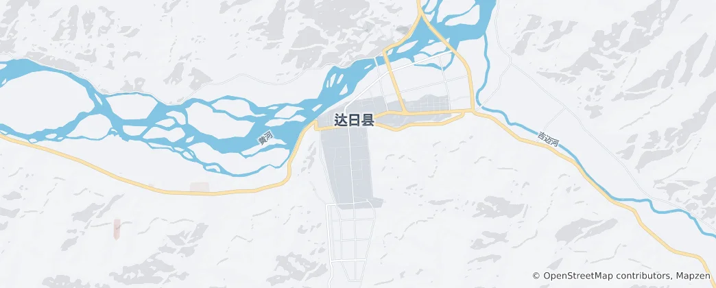 Map of Darlag County