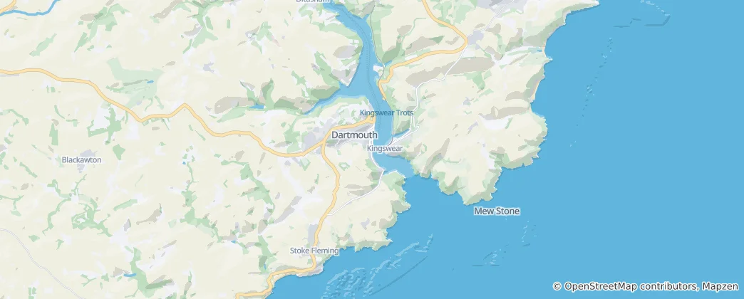 Map of Dartmouth