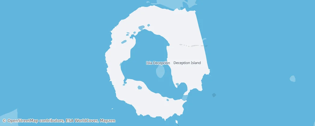 Deception Island — Map