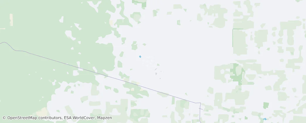 Defensores del Chaco National Park — Map