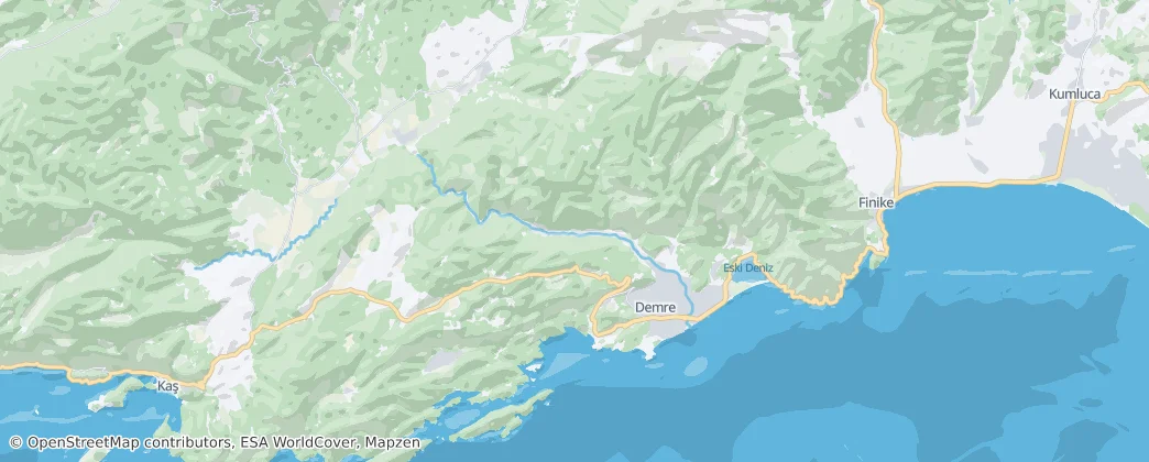 Demre — Mappa