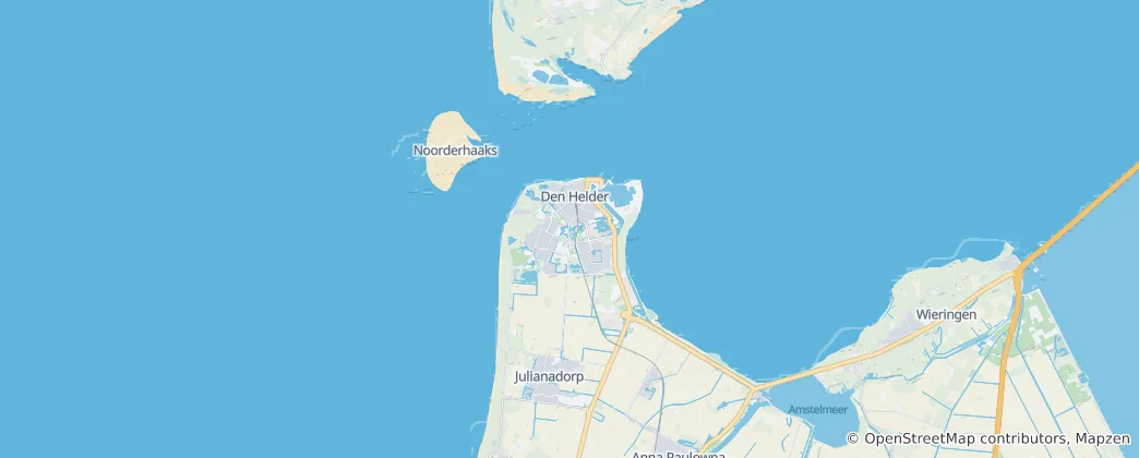 Mapa Den Helder