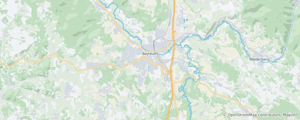 Bayreuth Haritası