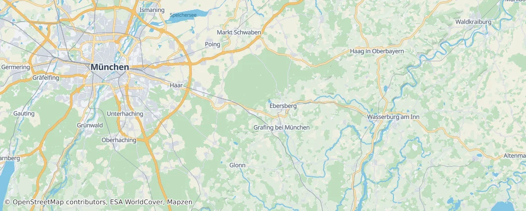 埃伯斯贝格县 — 地图