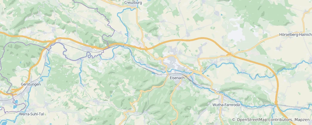 Mappa di Eisenach