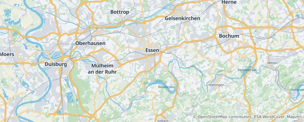 Mapa de Essen
