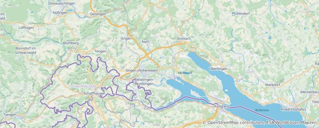 Térkép: Konstanz