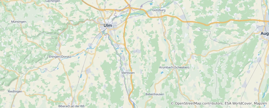 Mapa De Nuevo Ulm