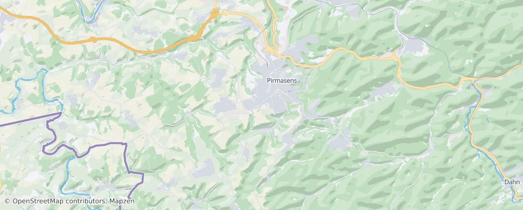 Pirmasens — Mapa