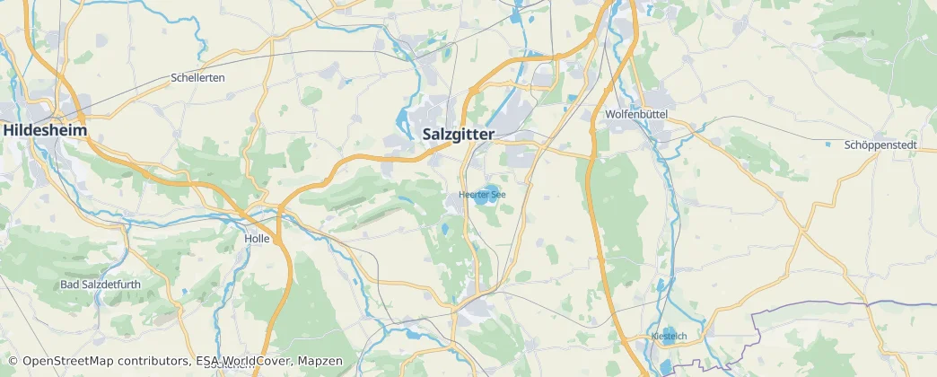 Salzgitter — Map