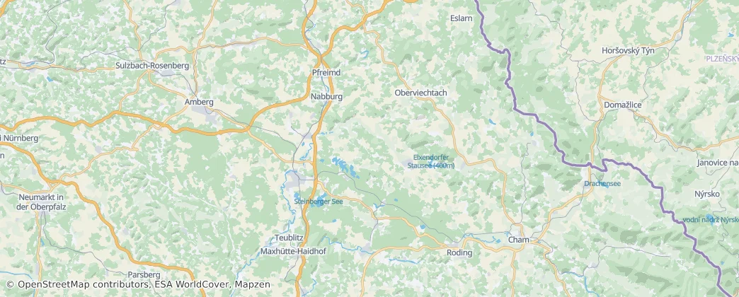 Schwandorf 지도