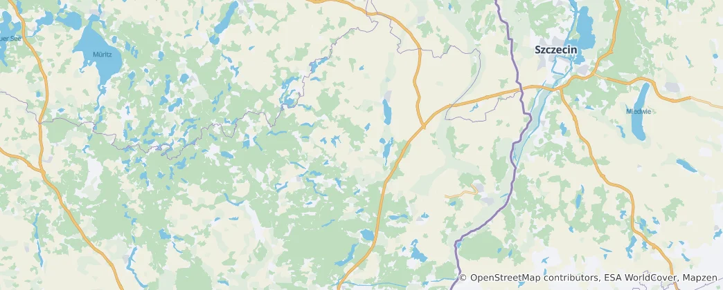 Térkép: Uckermark járás