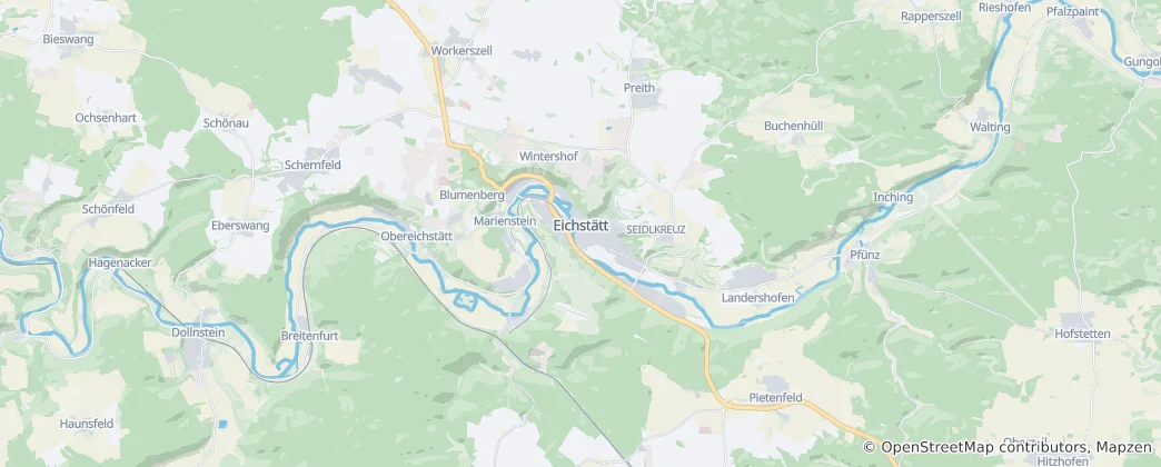 Karte von Айхштетт