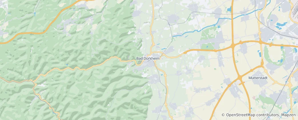 Map of Bad Dürkheim