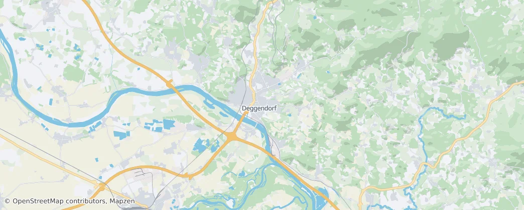 Deggendorf — Carte