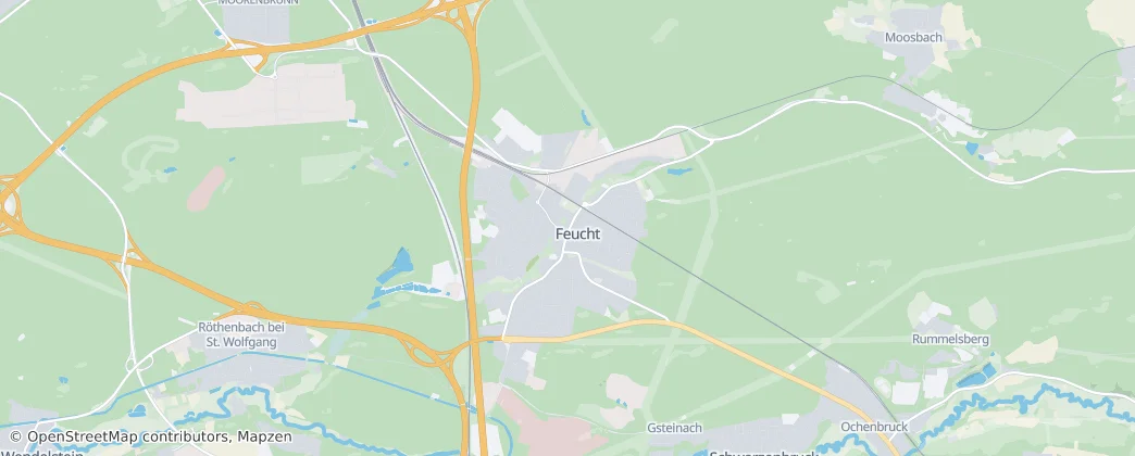 Feucht — Harita