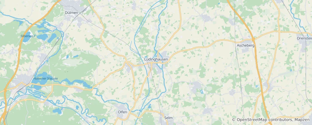 Mappa di Lüdinghausen