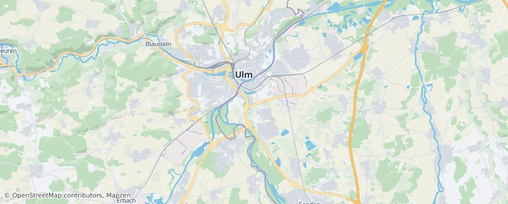 Neu-Ulm — Karte