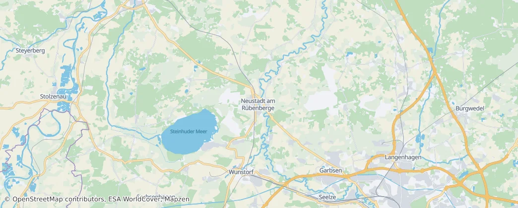 Neustadt am Rübenberge — 地图